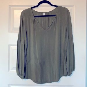 Green blouse Old Navy Size M